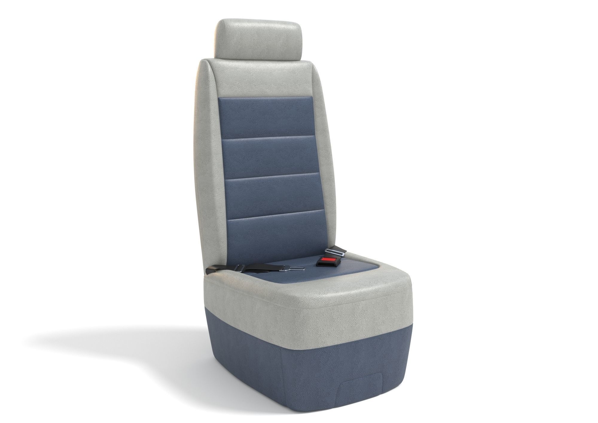 Airplane Seat 2 3D model_2