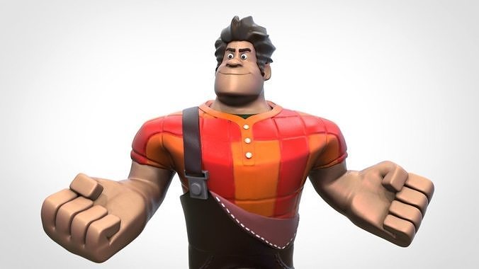 Wreck-It Ralph 3D print model