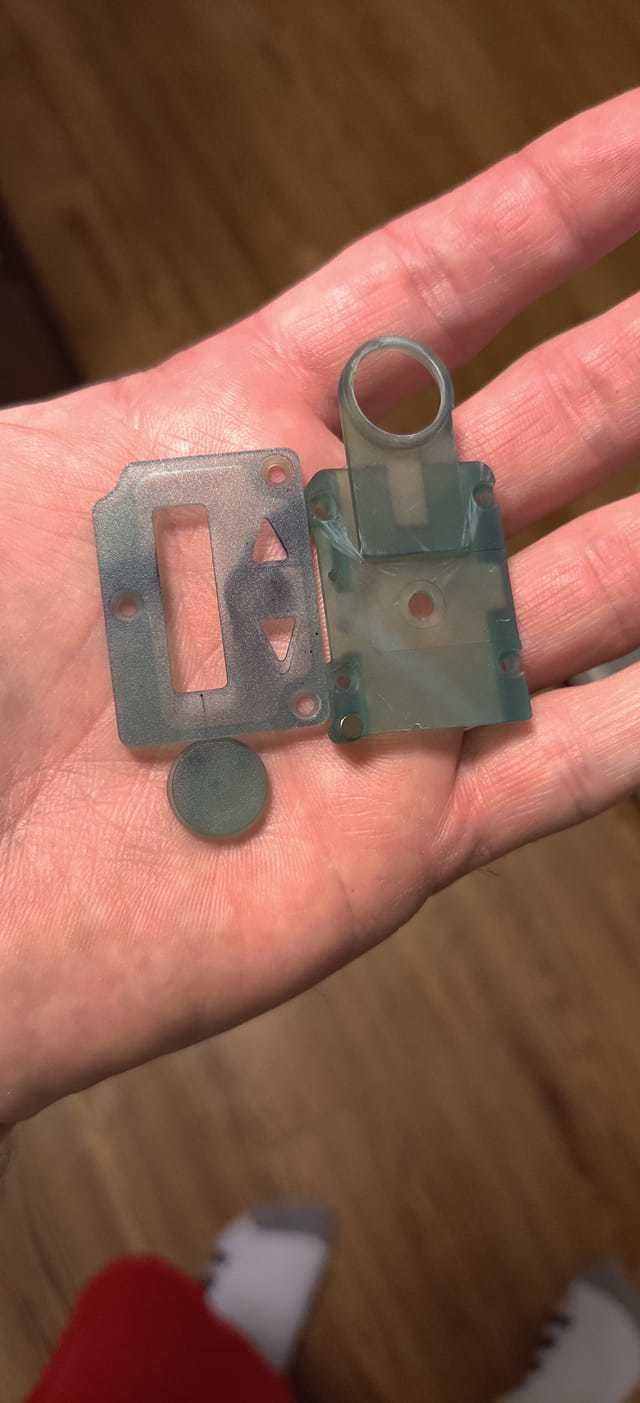 Billet box round button inner and control plate 3D print model_6