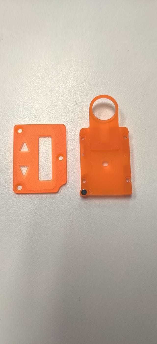 Billet box round button inner and control plate 3D print model_3