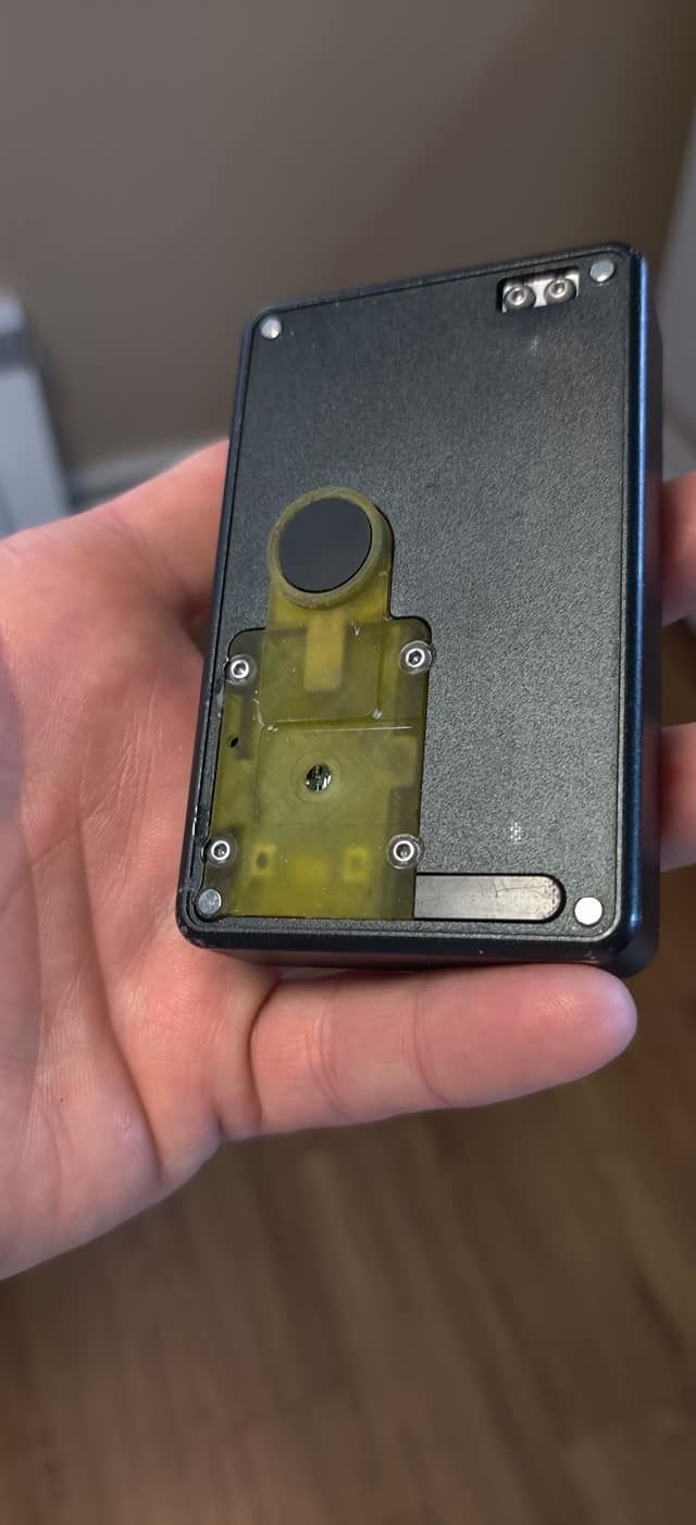 Billet box round button inner and control plate 3D print model_4