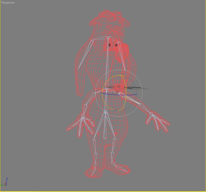 Droopy Rigged Low-poly 3D model_5