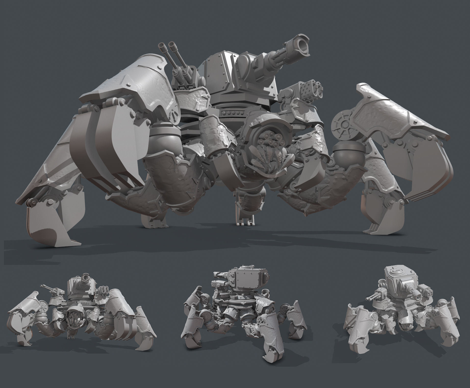Renegade Battle Crab 3D print model_1