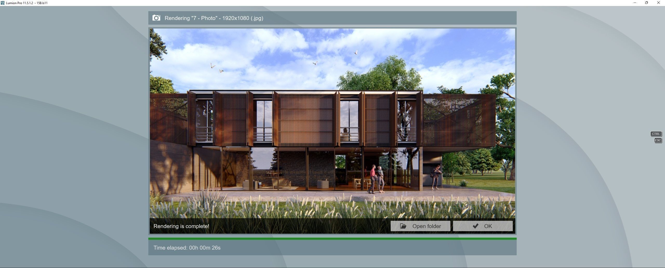 SCENE LUMION 9 AND  11 5  PSD   HOUSE  YOGA4ARCH 3D model_18