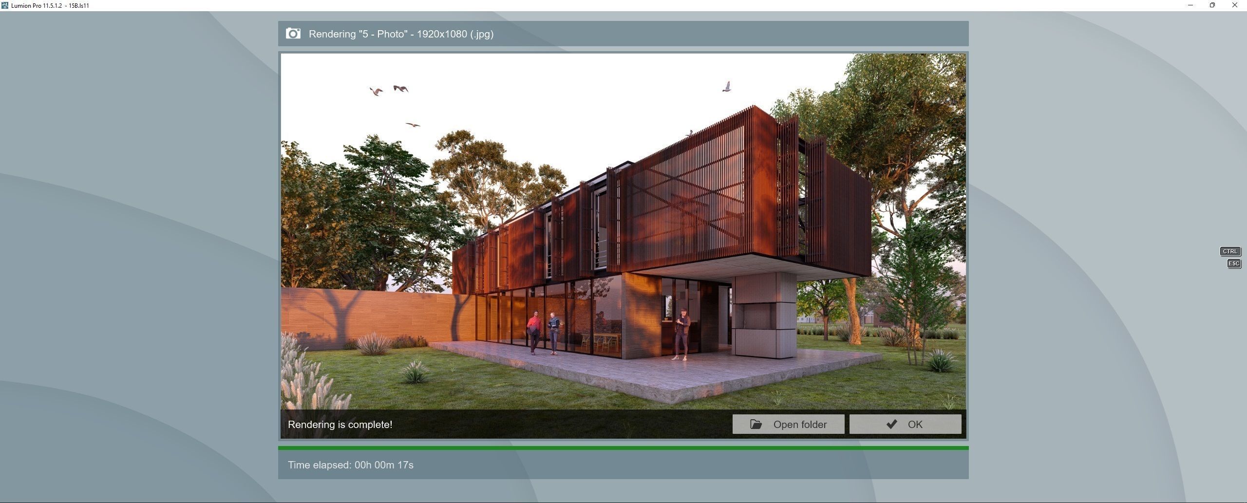 SCENE LUMION 9 AND  11 5  PSD   HOUSE  YOGA4ARCH 3D model_14