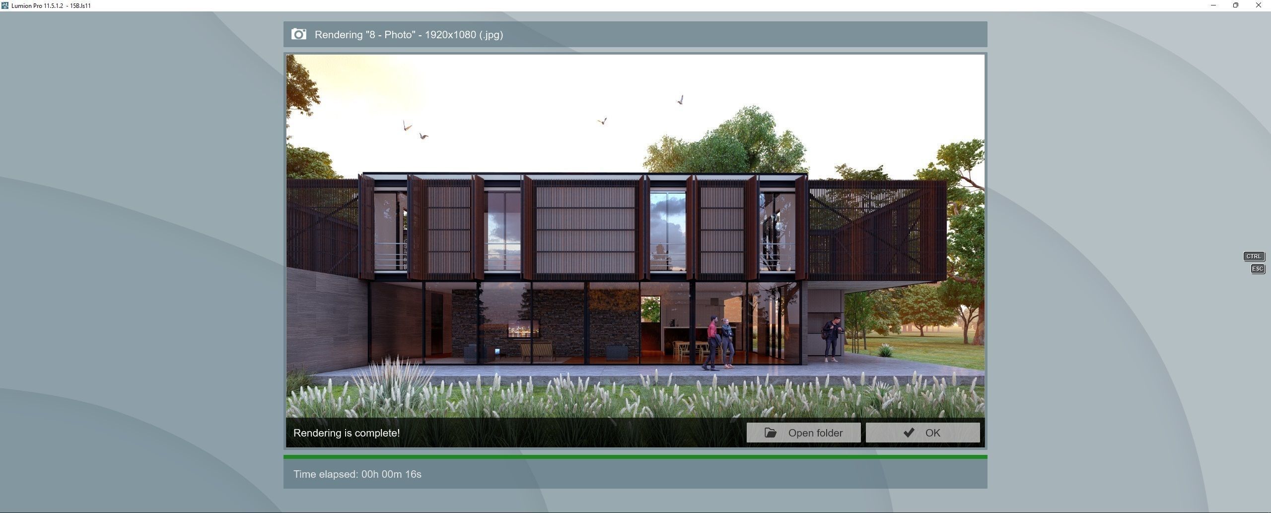 SCENE LUMION 9 AND  11 5  PSD   HOUSE  YOGA4ARCH 3D model_20