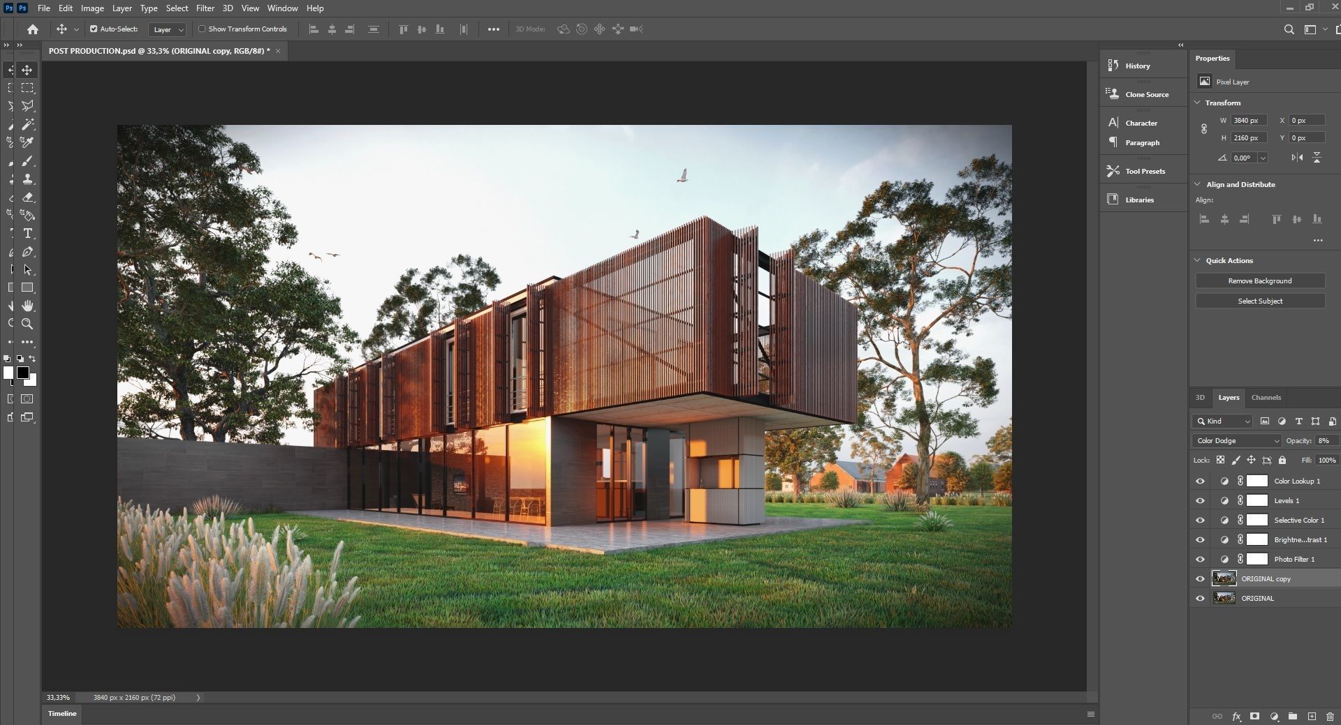 SCENE LUMION 9 AND  11 5  PSD   HOUSE  YOGA4ARCH 3D model_31
