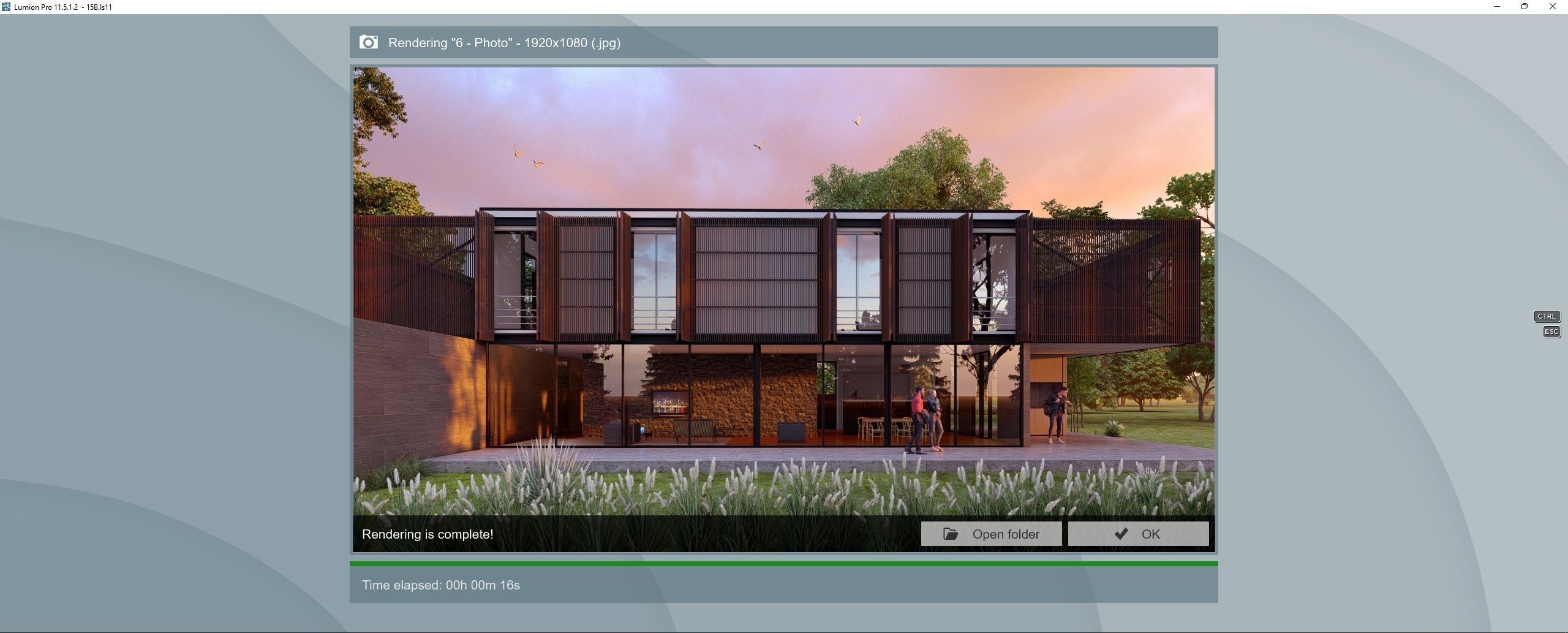SCENE LUMION 9 AND  11 5  PSD   HOUSE  YOGA4ARCH 3D model_16