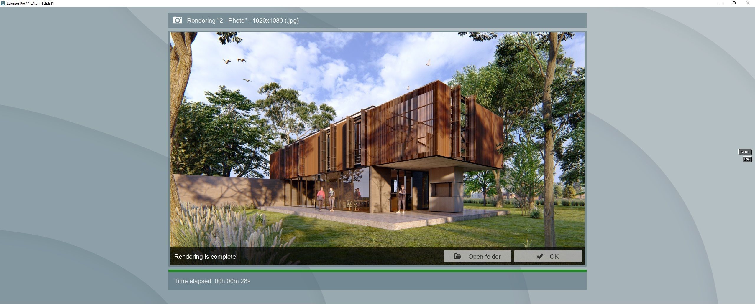 SCENE LUMION 9 AND  11 5  PSD   HOUSE  YOGA4ARCH 3D model_7