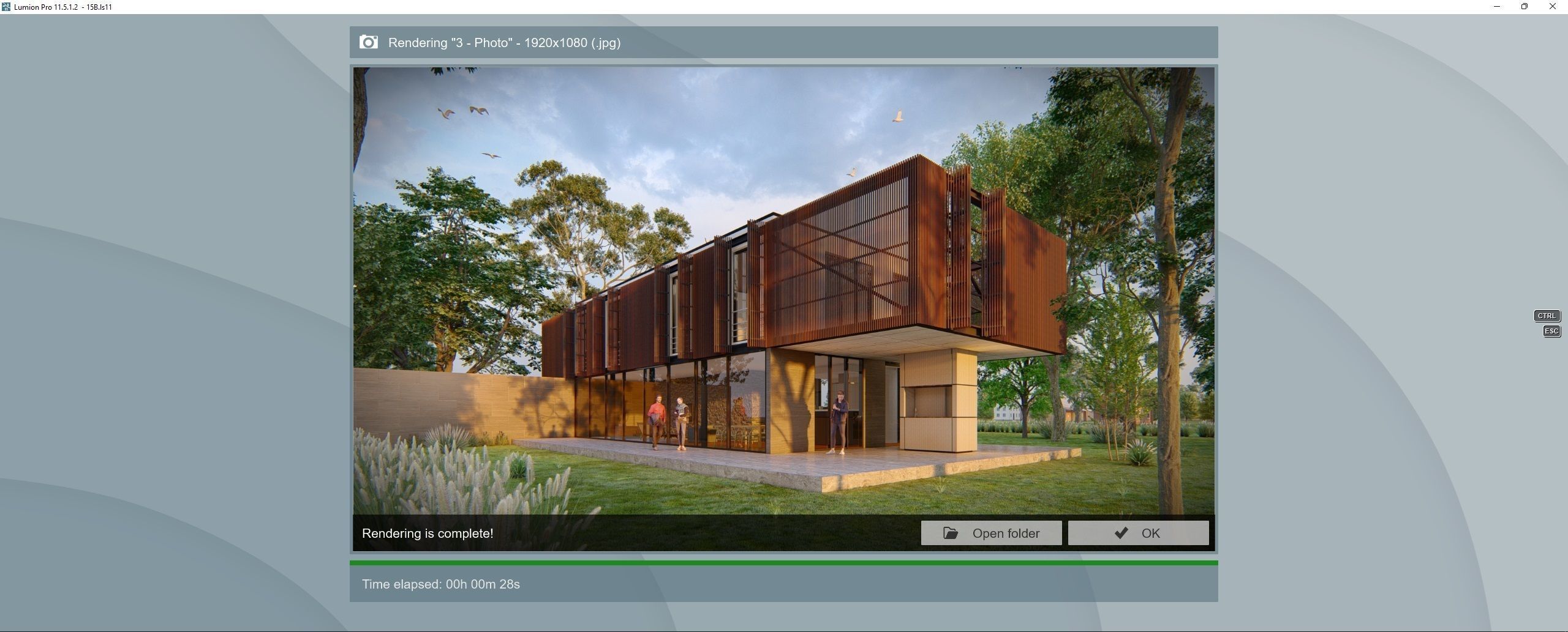SCENE LUMION 9 AND  11 5  PSD   HOUSE  YOGA4ARCH 3D model_9