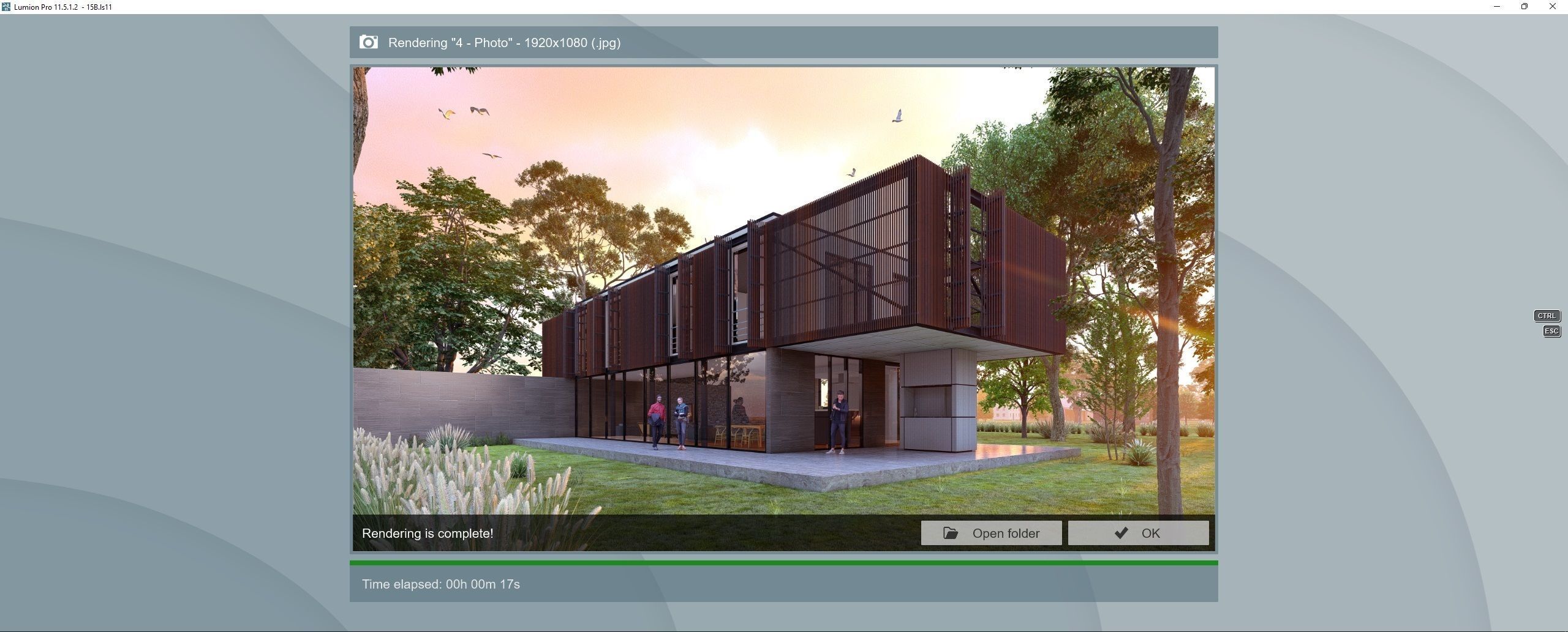 SCENE LUMION 9 AND  11 5  PSD   HOUSE  YOGA4ARCH 3D model_11
