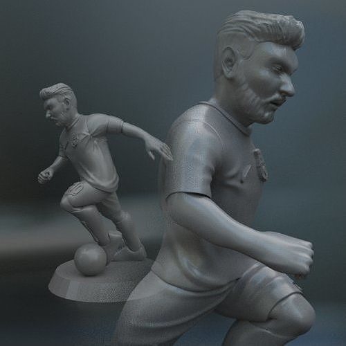 Lionel Messi  3D print model
