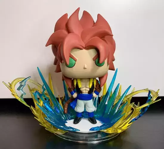 Super Sayan 4  Gogeta Custom Funko Pop
