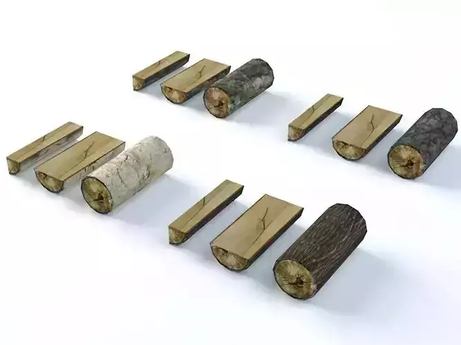 Elm Pine Wild Chestnut and Willow Fire Wood Pack