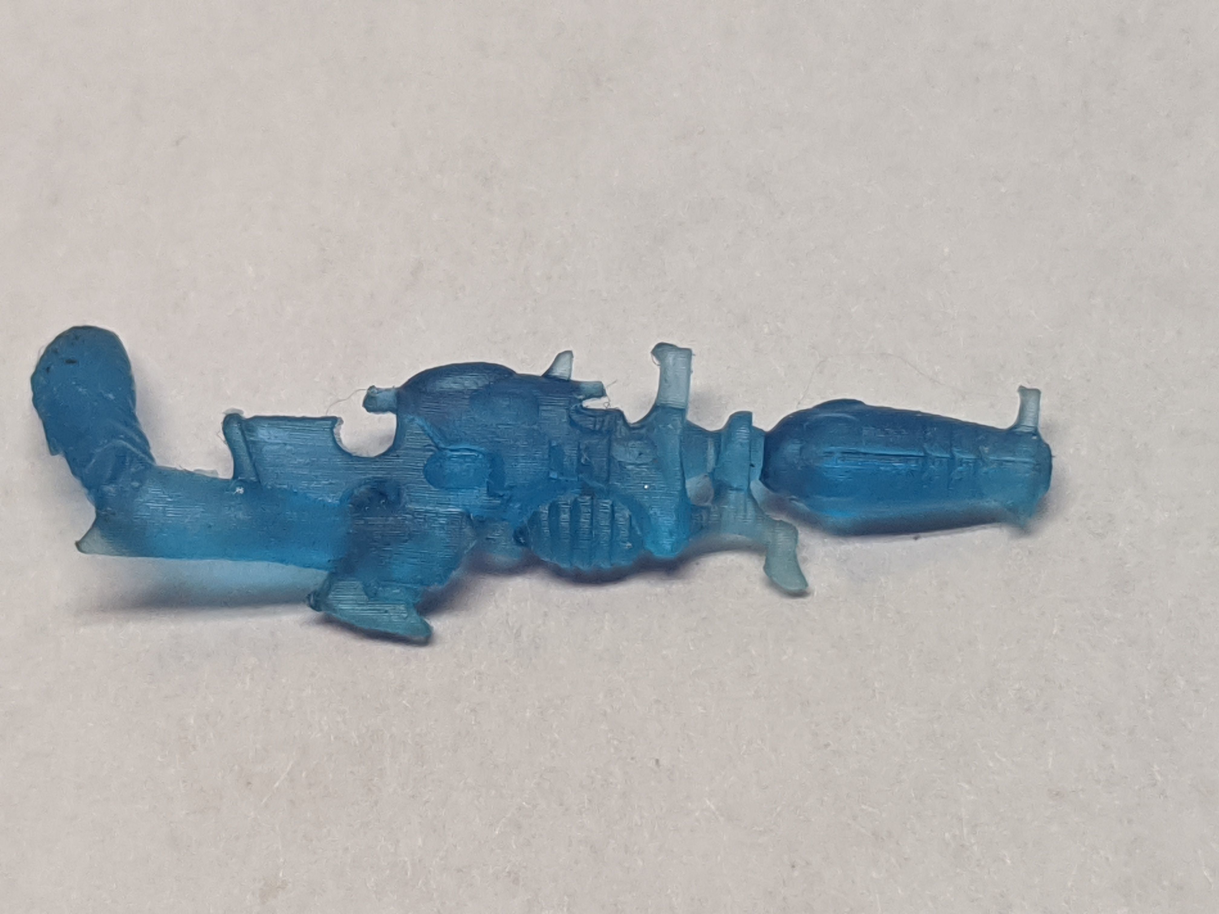 Blaster with Arm STL 3D print model_1