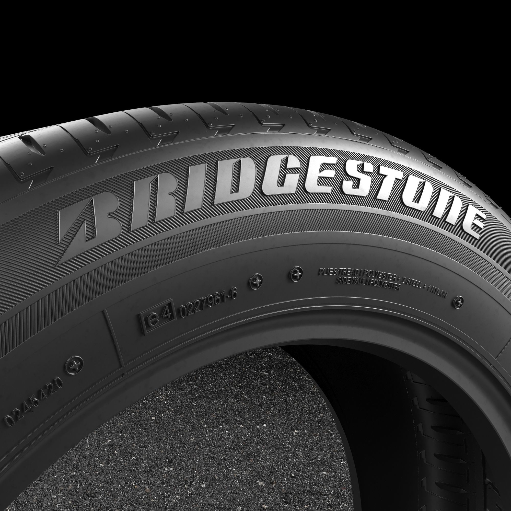 Bridgestone Ecopia EP150 3D model | CGTrader