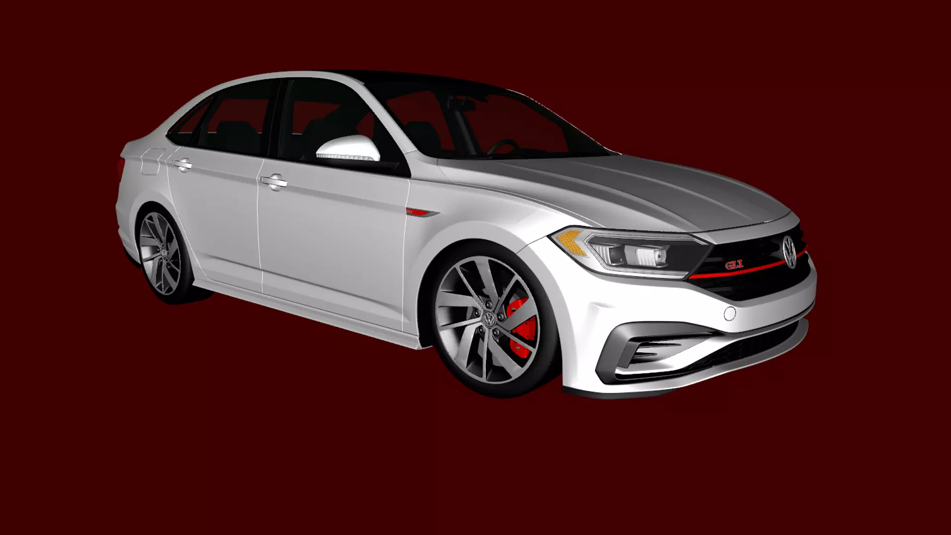 Volkwagen Jetta 2020 GLI 3D model_0