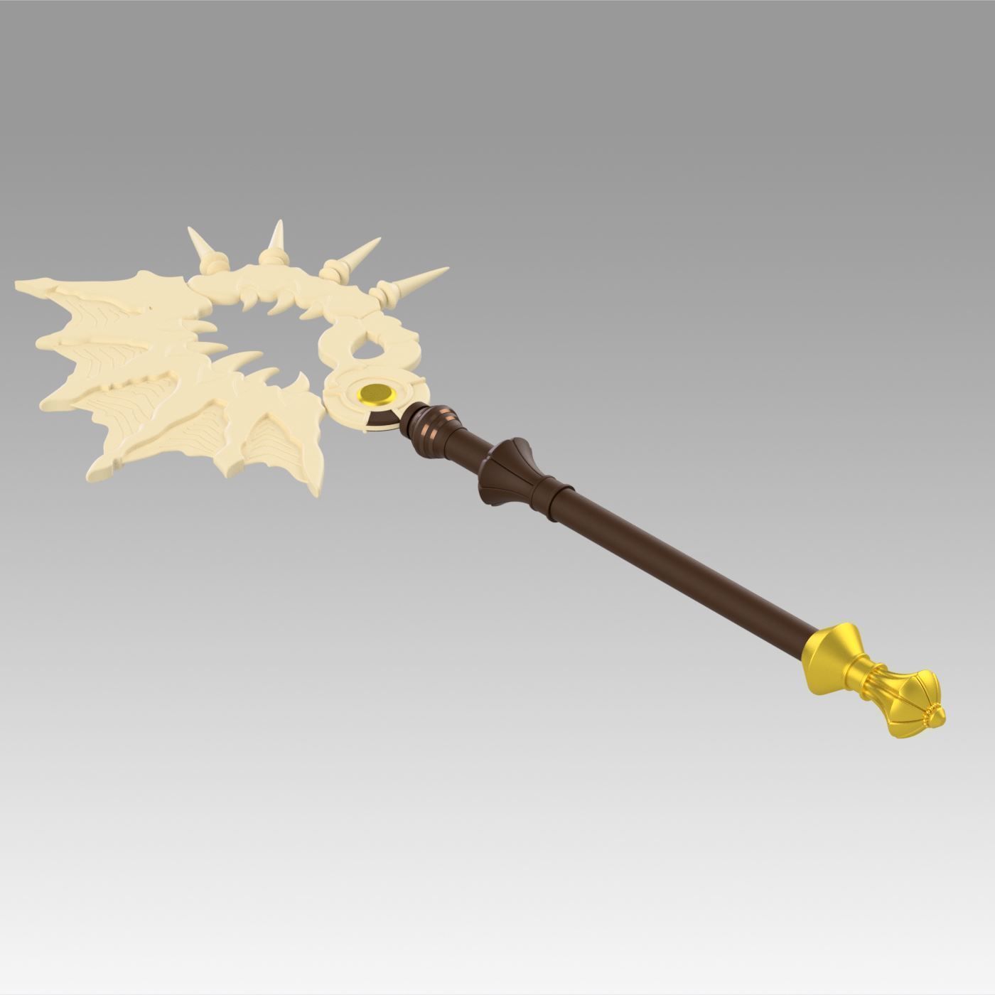 Fire Emblem Three Houses 5 Years Edelgard Axe 3D print model_8
