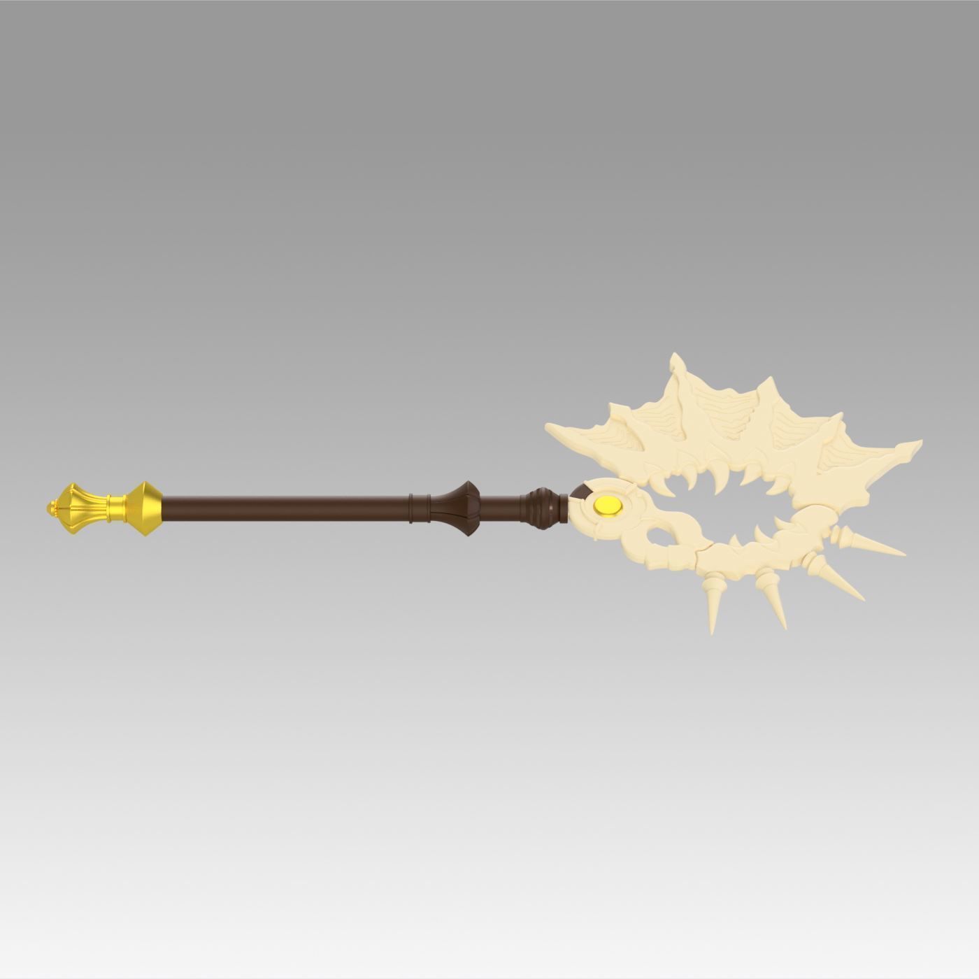 Fire Emblem Three Houses 5 Years Edelgard Axe 3D print model_3