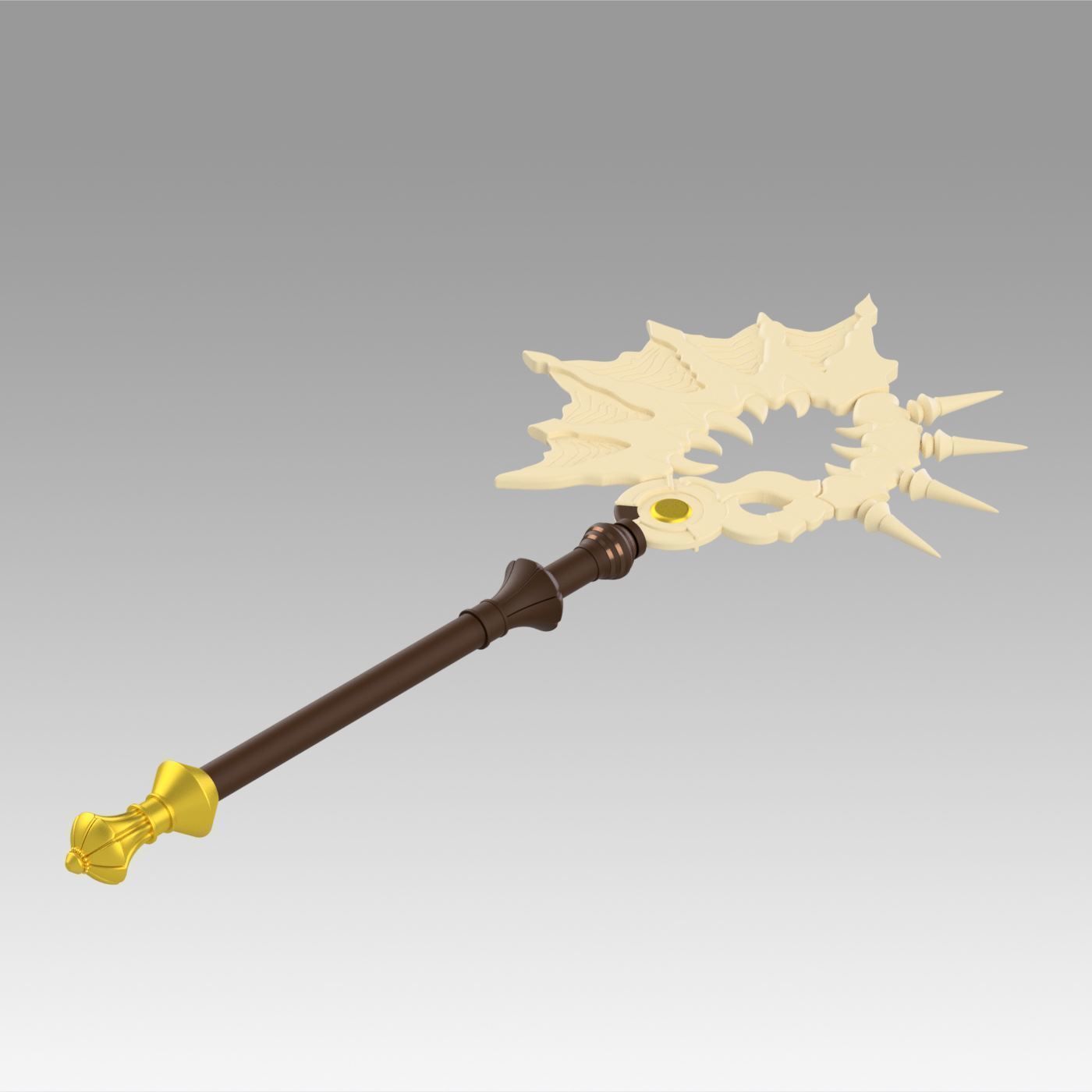 Fire Emblem Three Houses 5 Years Edelgard Axe 3D print model_2