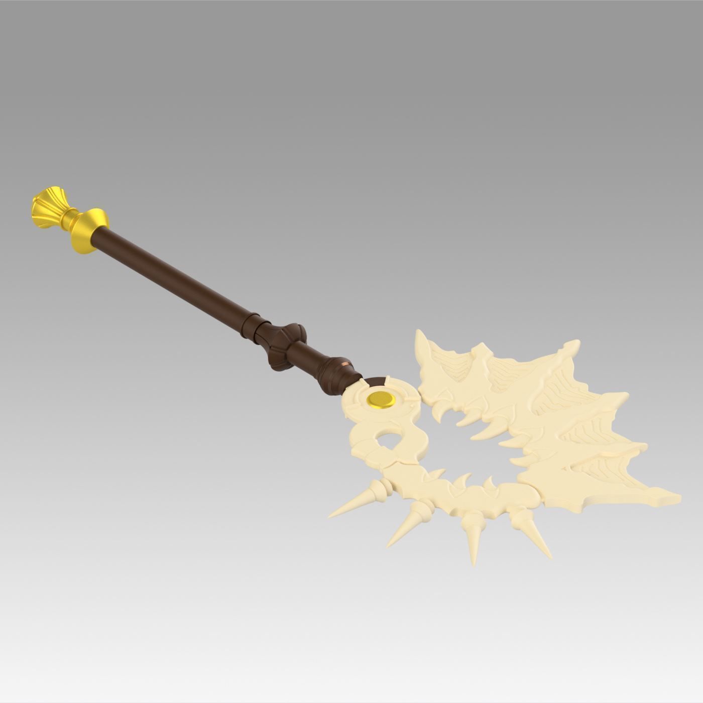 Fire Emblem Three Houses 5 Years Edelgard Axe 3D print model_4