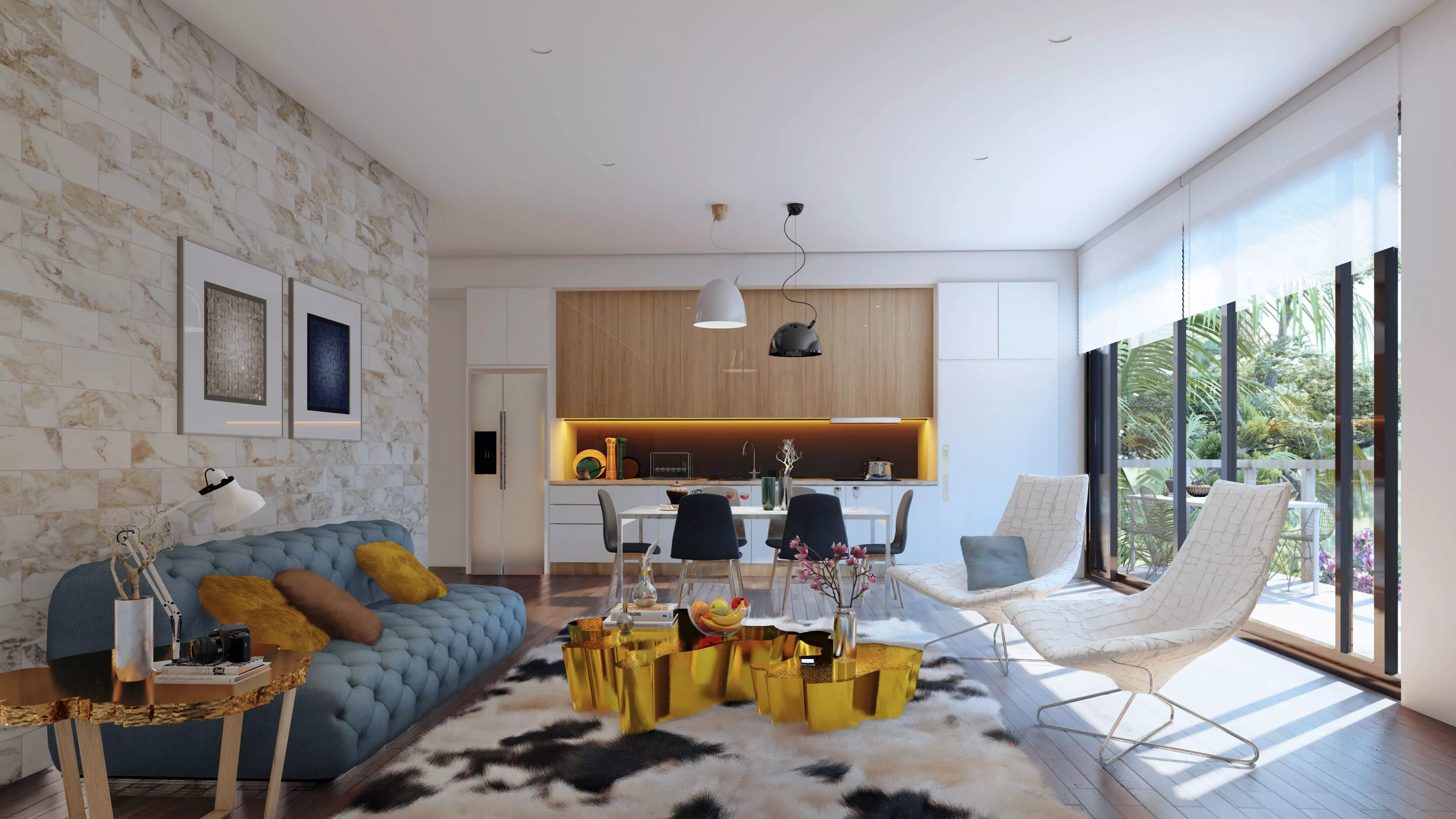 SCENE LUMION 9 LIVINGROOM BY YOGA4ARCH 3D model