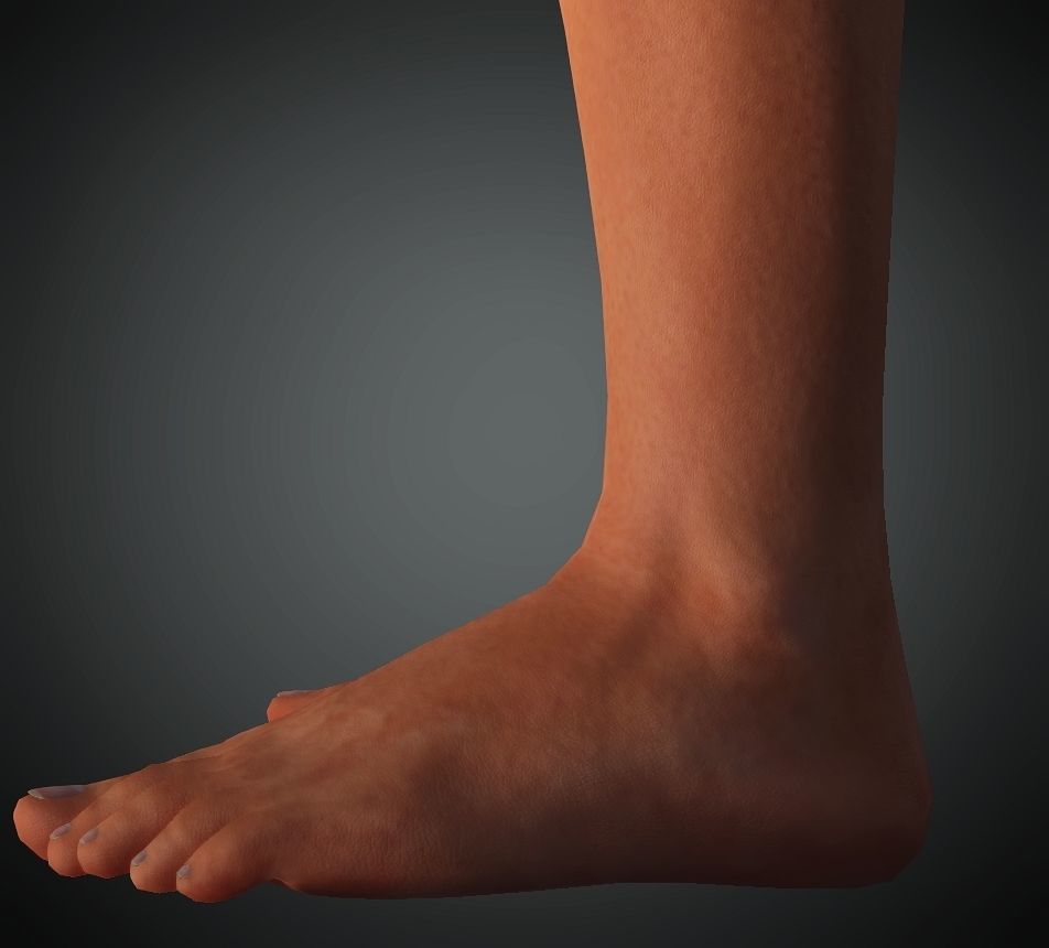 Realistic 3d Man Character Low-poly 3D model_6