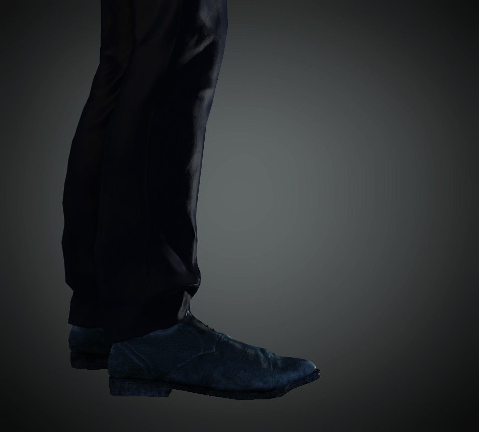 Realistic 3d Man Character Low-poly 3D model_3