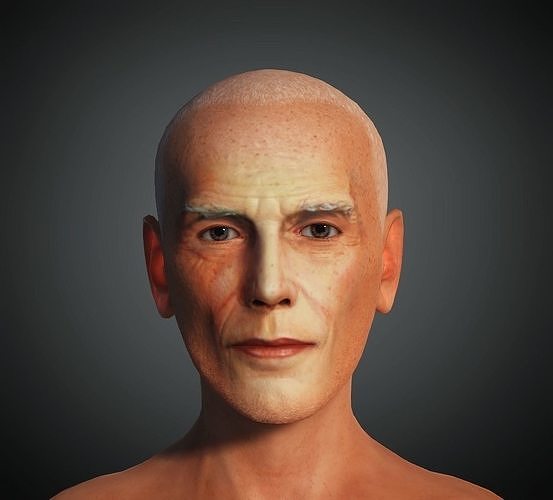 Realistic 3d Man Character Low-poly 3D model
