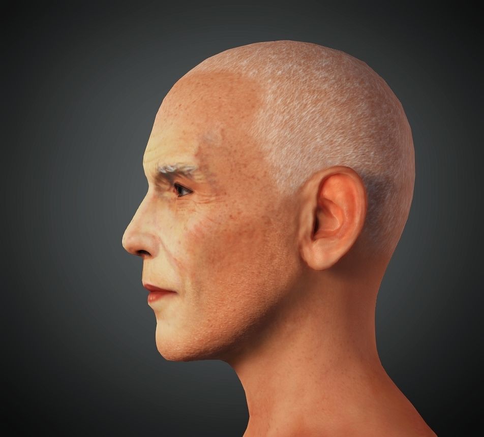 Realistic 3d Man Character Low-poly 3D model_4