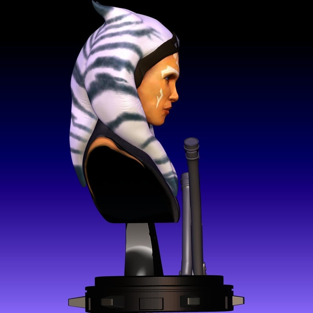 Ahsoka Tano by Rosario Dawson  3D print model_4