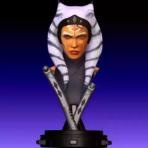 Ahsoka Tano by Rosario Dawson  3D print model