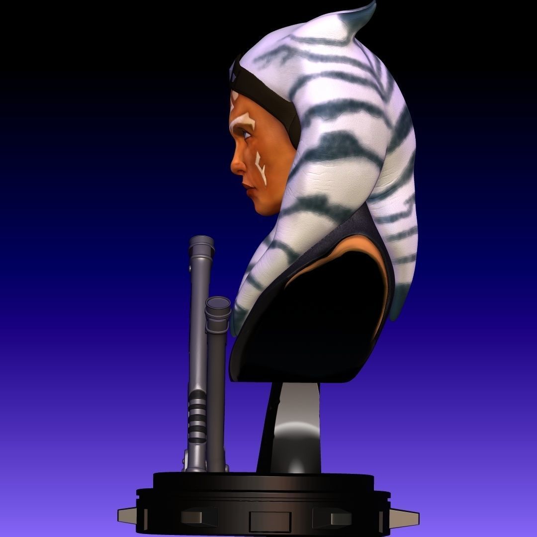 Ahsoka Tano by Rosario Dawson  3D print model_3
