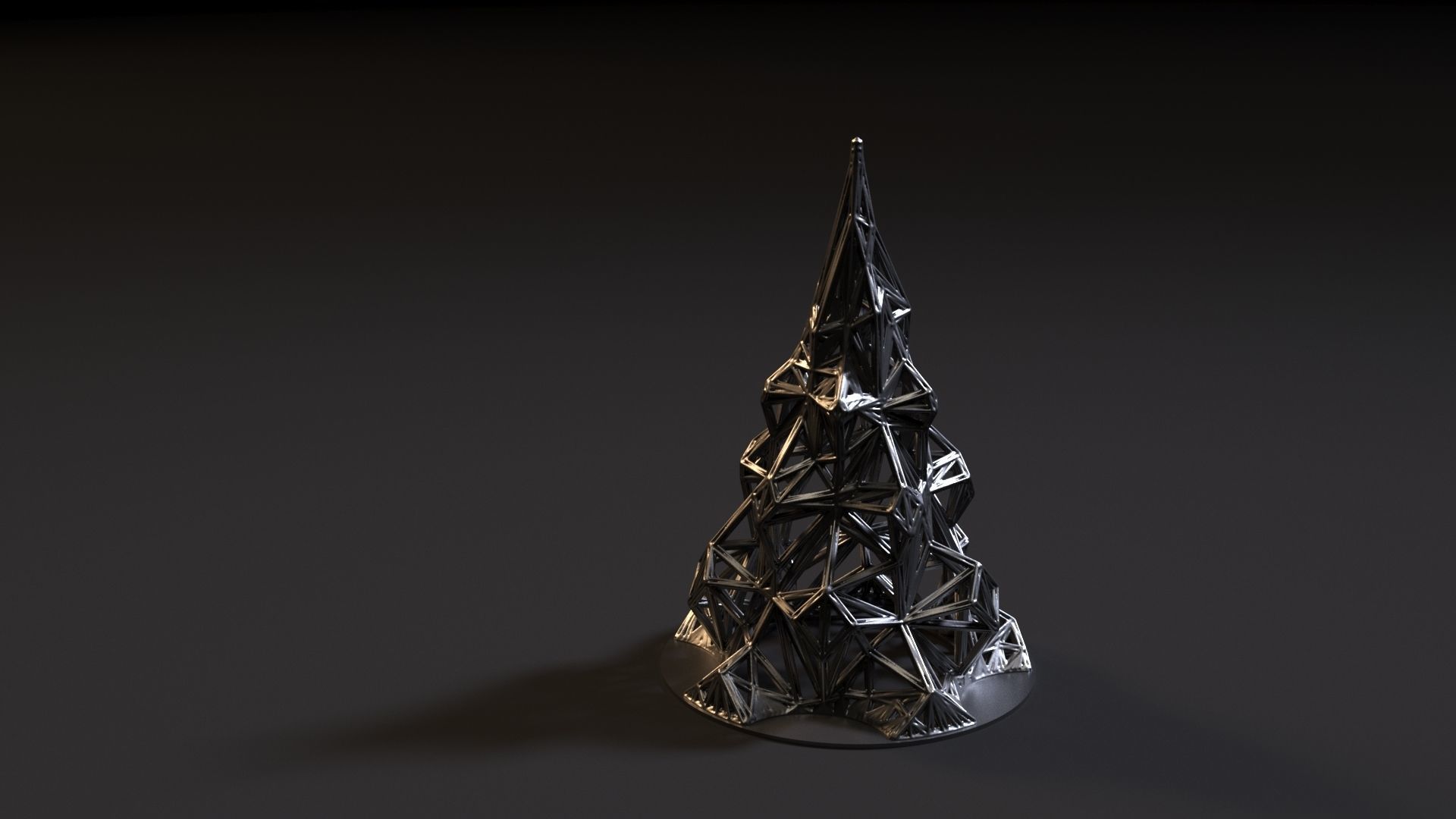 Christmas tree Christmas decoration 3D print model_4