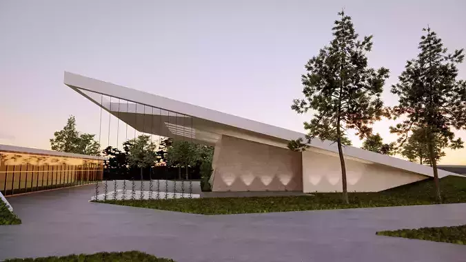 Underground Museum Art Building