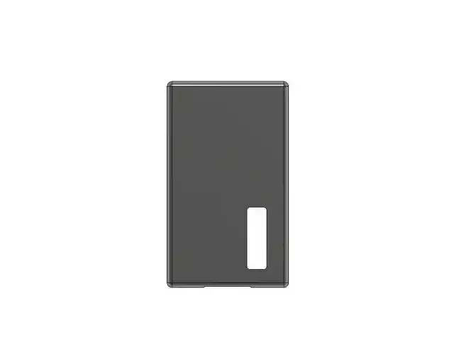 Billet box Square button panels and button 3D print model