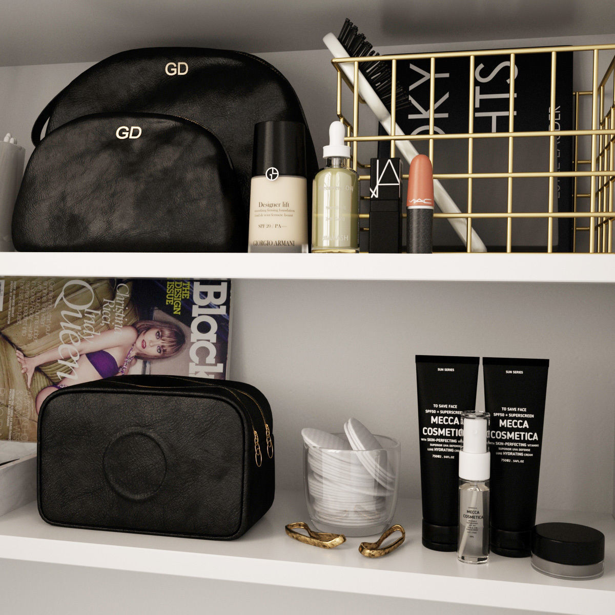 Cosmetic Set 03 3D model_3