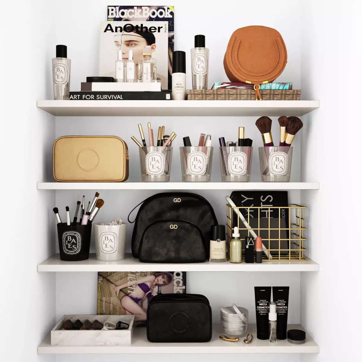 Cosmetic Set 03 3D model_0