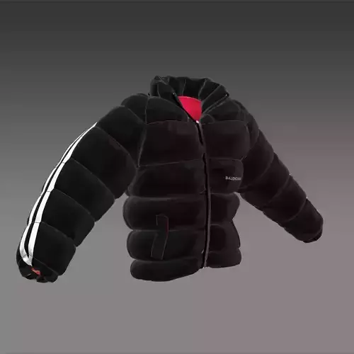 Puffer Jacket Pack 7 3d g8f Cloth Garment Hypebeast Fashion Low-poly 3D model