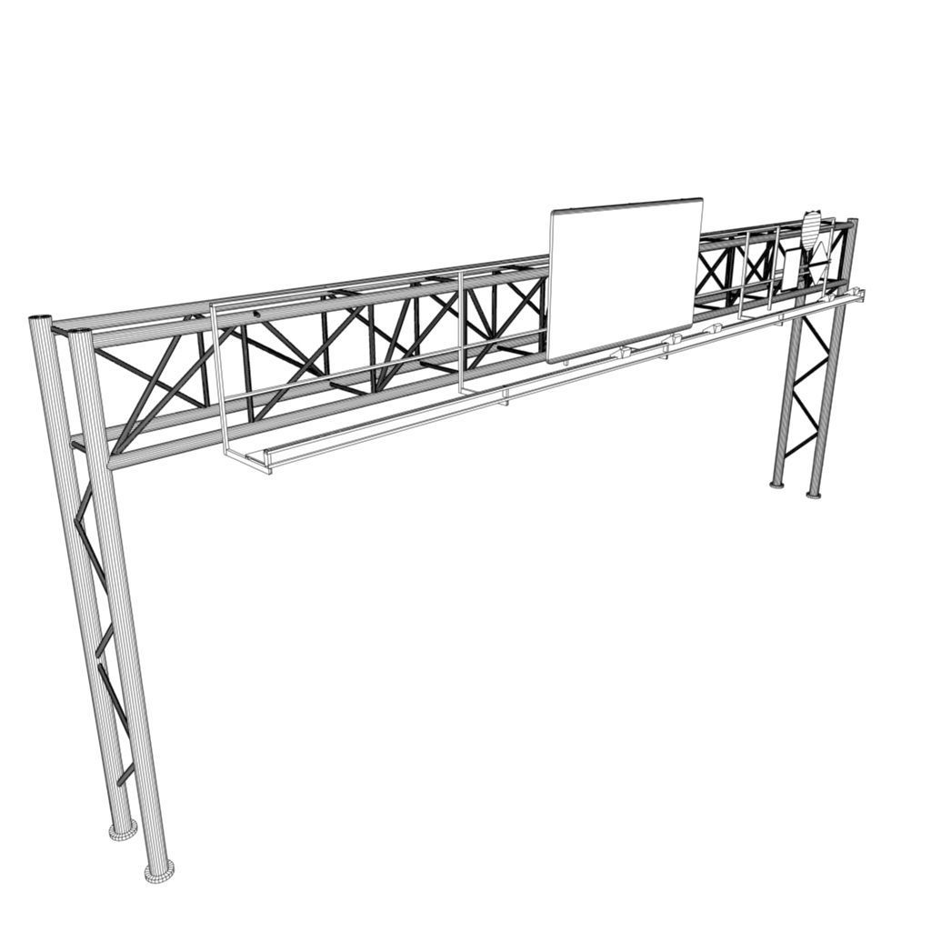 Interstate Props Low-poly 3D model_20