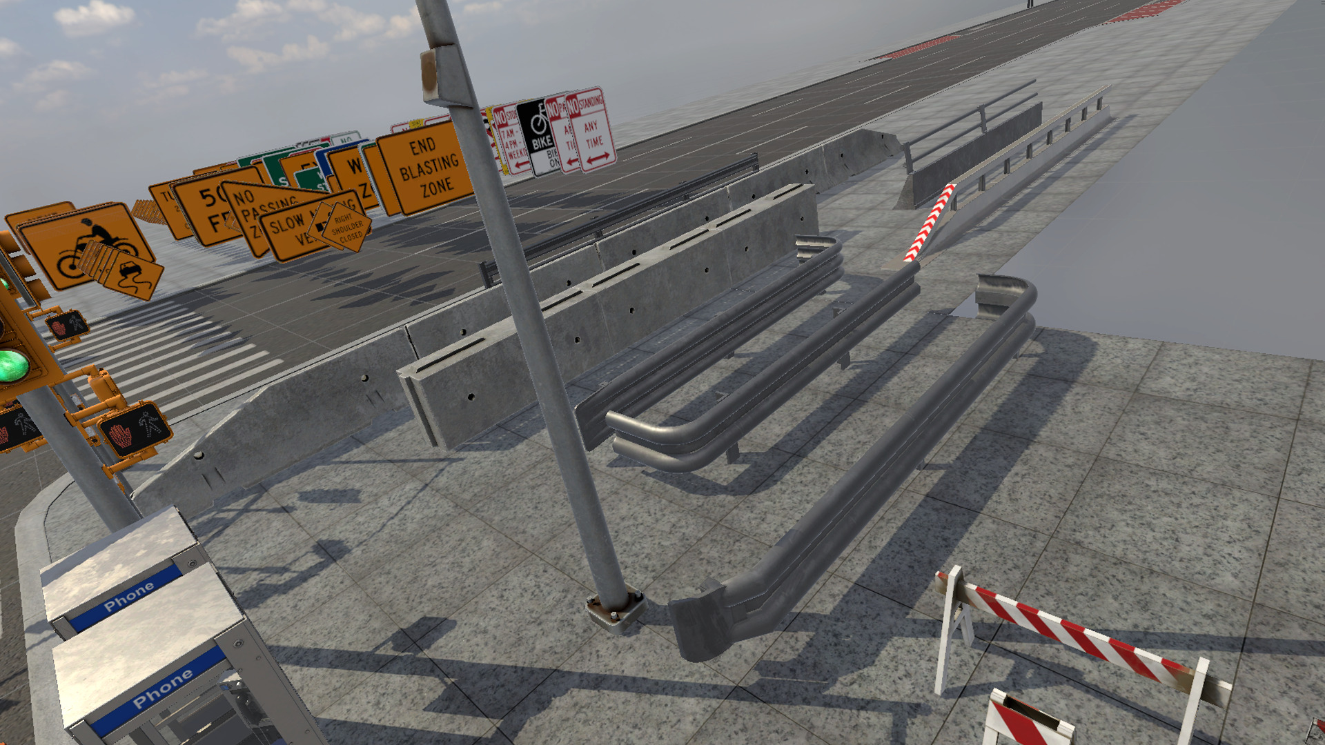 Interstate Props Low-poly 3D model_8