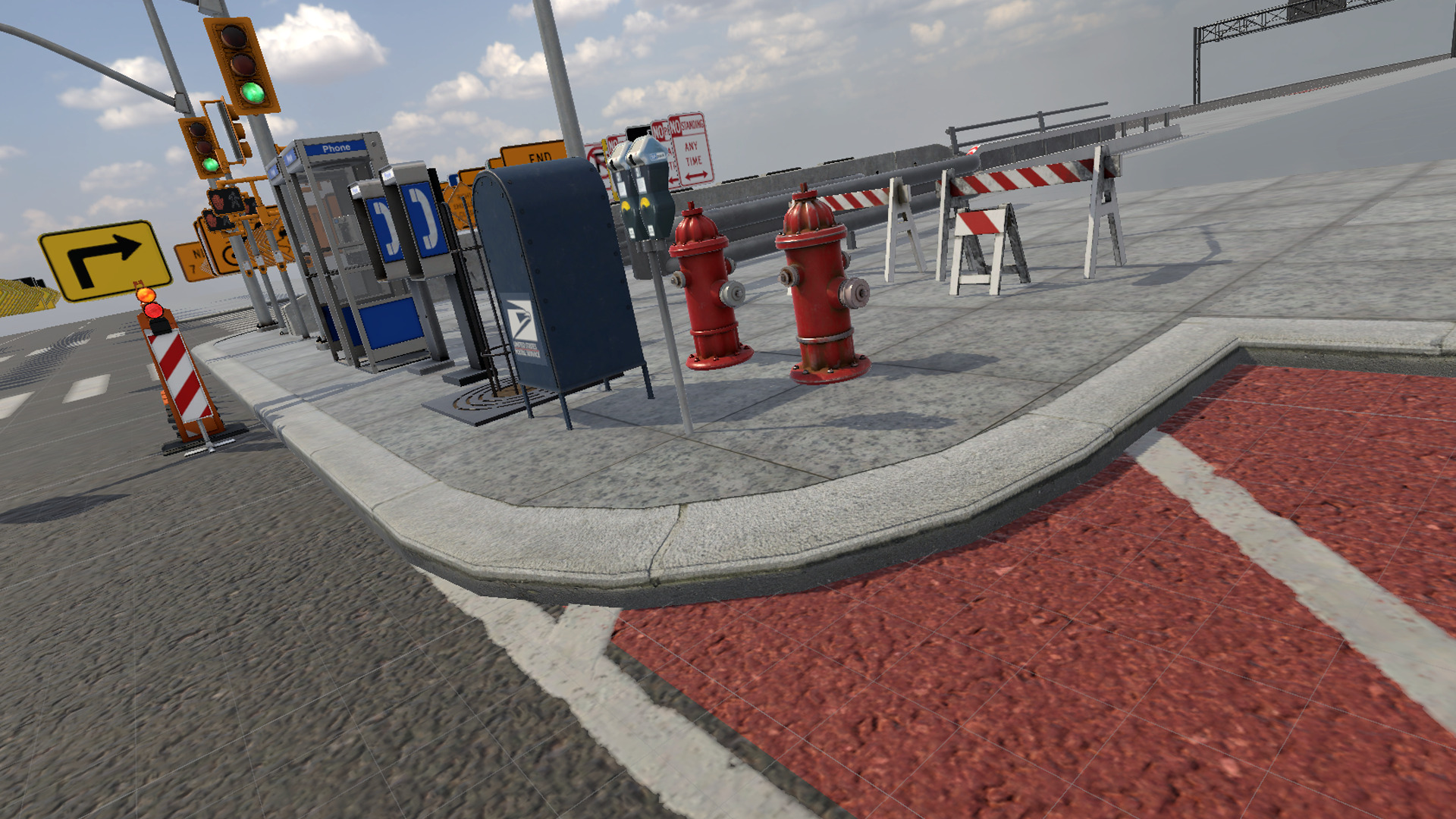 Interstate Props Low-poly 3D model_9