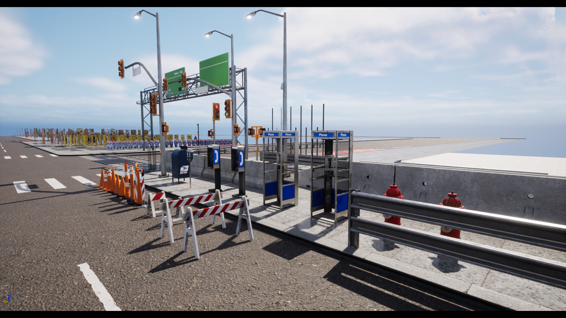 Interstate Props Low-poly 3D model_10