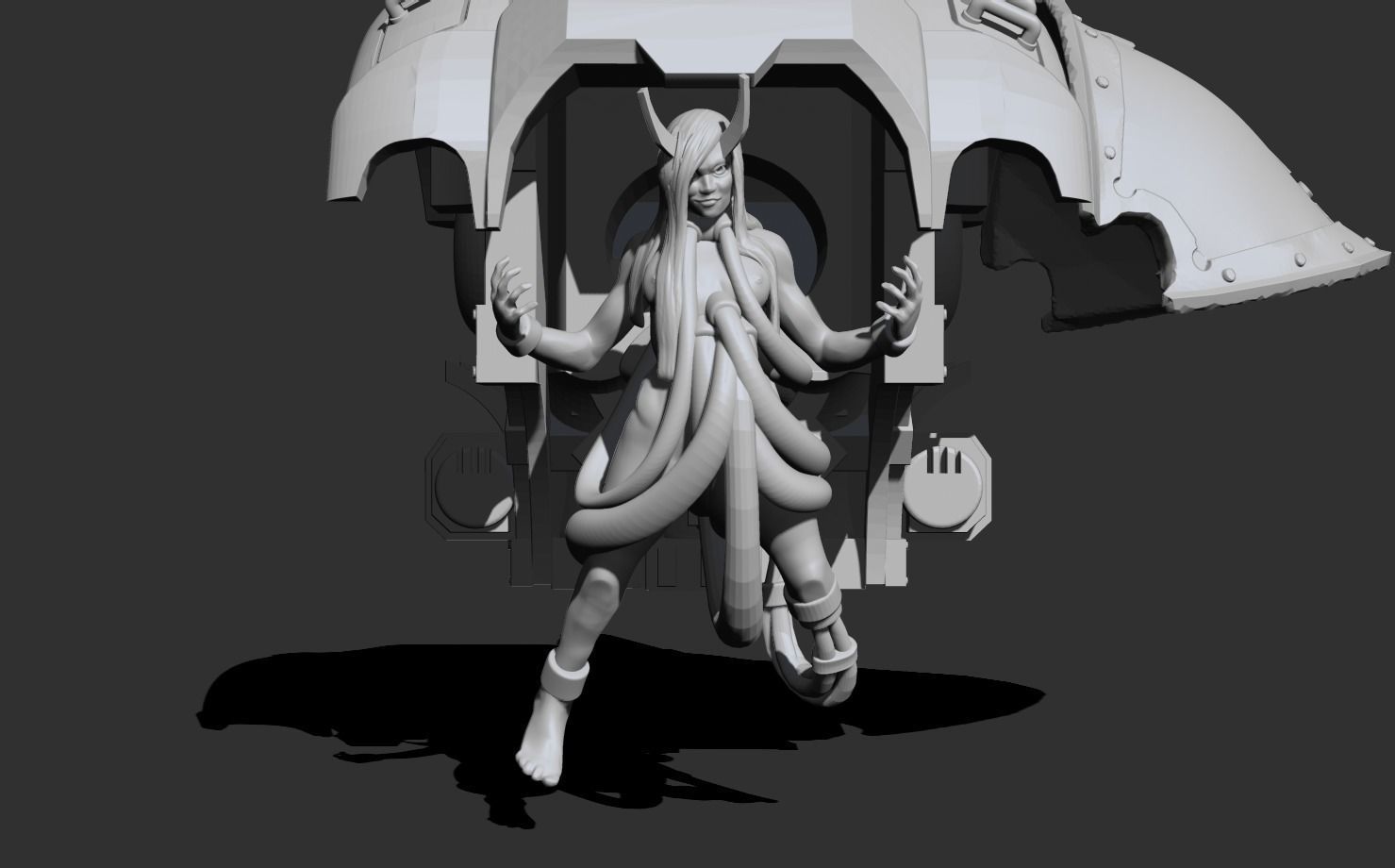 The Steel Sorceress 3D print model_4