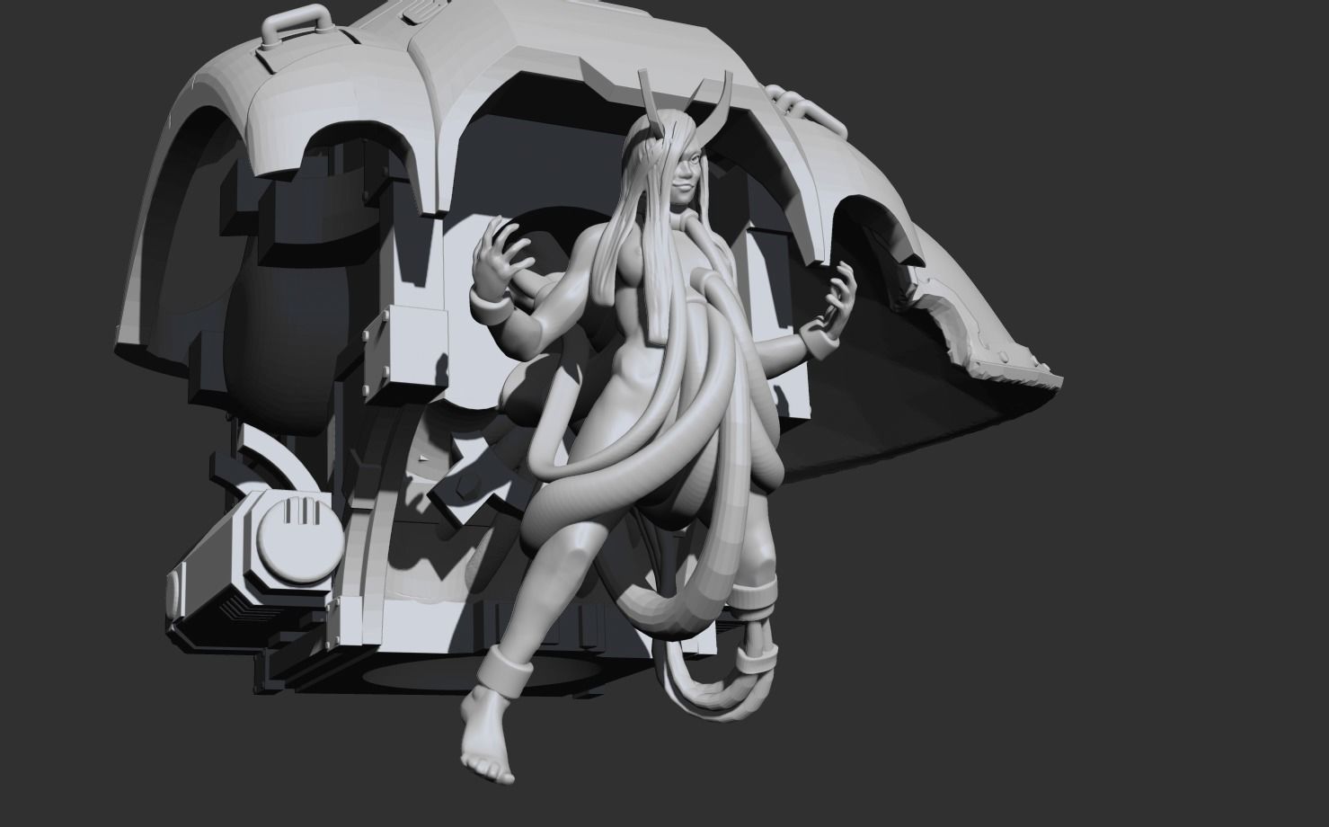 The Steel Sorceress 3D print model_5