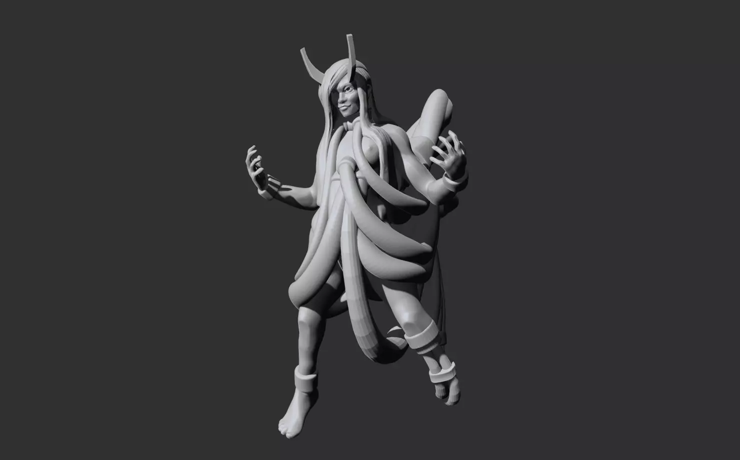 The Steel Sorceress 3D print model_0