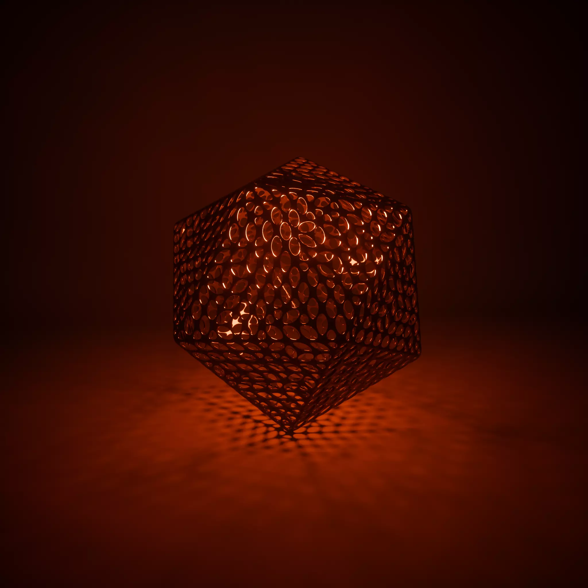 Abstract Geometric Icosa 3D model