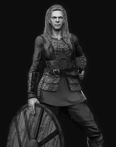 LAGERTHA VIKINGS 3D print model