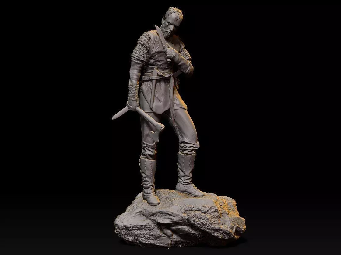 FLOKI VIKINGS 3D print model_0