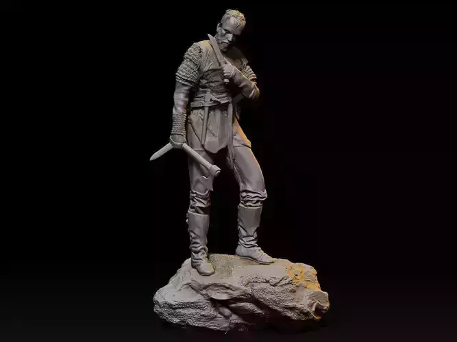 FLOKI VIKINGS 3D print model